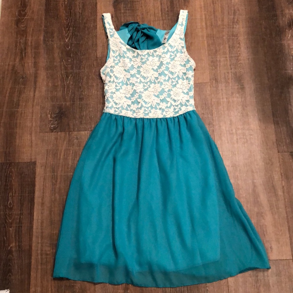 Teal Dress